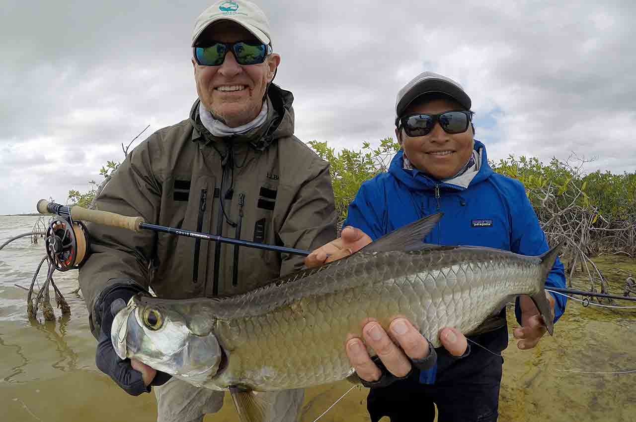 Tarpon Fly Fishing Lodge in Ascension Bay Mexico