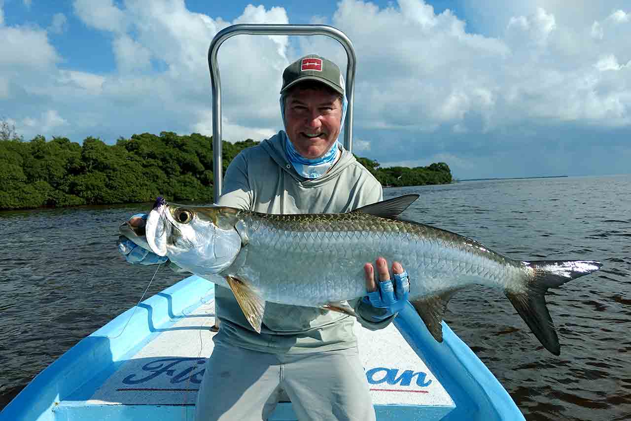 Tarpon Ascension Bay Mexico Fishing Lodge