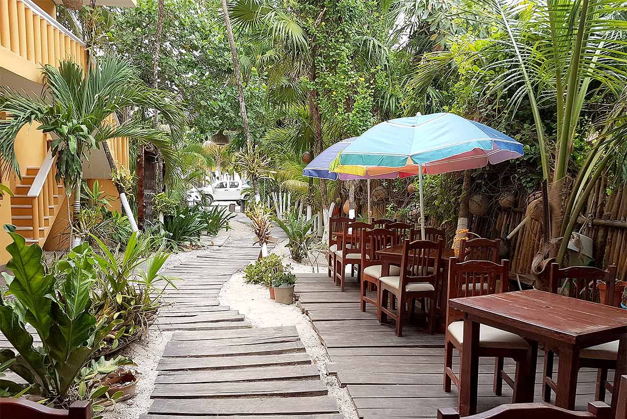 Wonderful Private Gardens Ascension Bay Mexico Fly Fishing Lodge